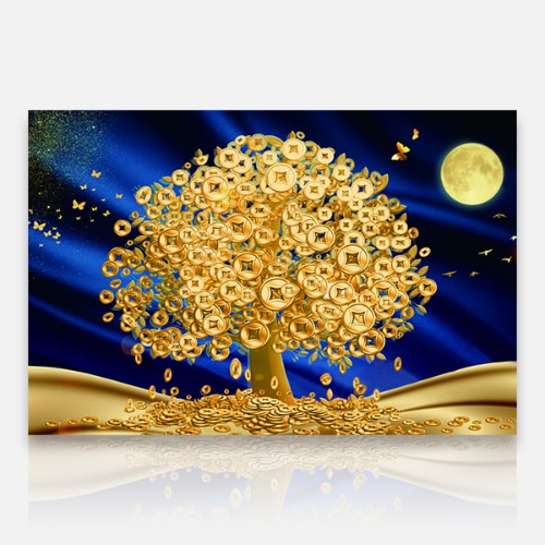 3D 황금달돈나무 (60x40cm)